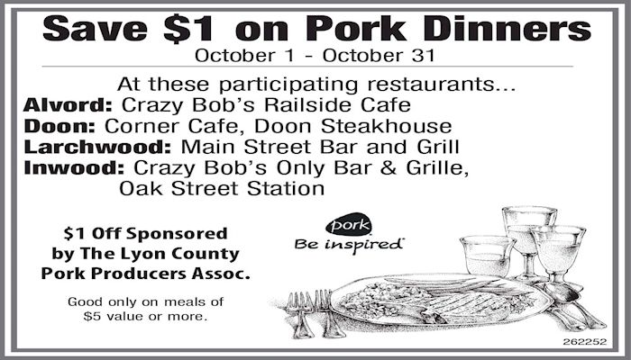 Celebrate Pork Month in October