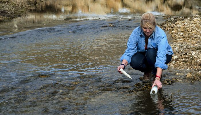 Testing the water