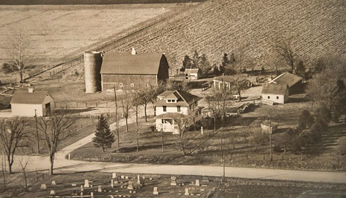 Koehler farmstead, 1949