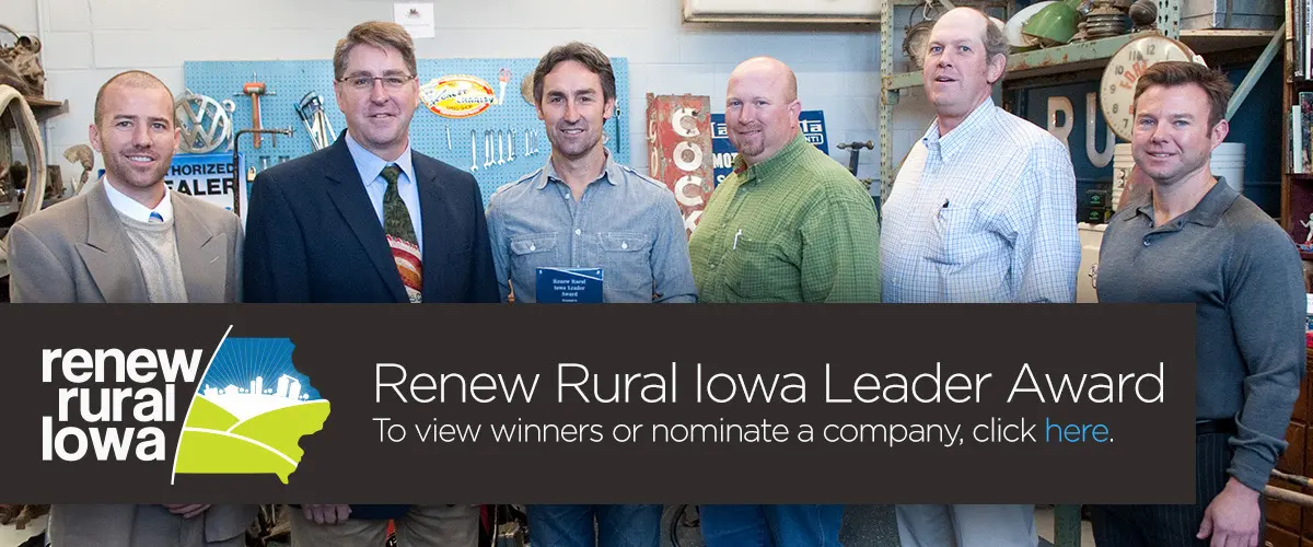 Renew Rural Iowa Leader Award