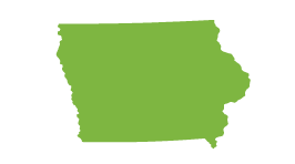 Graphic of Iowa