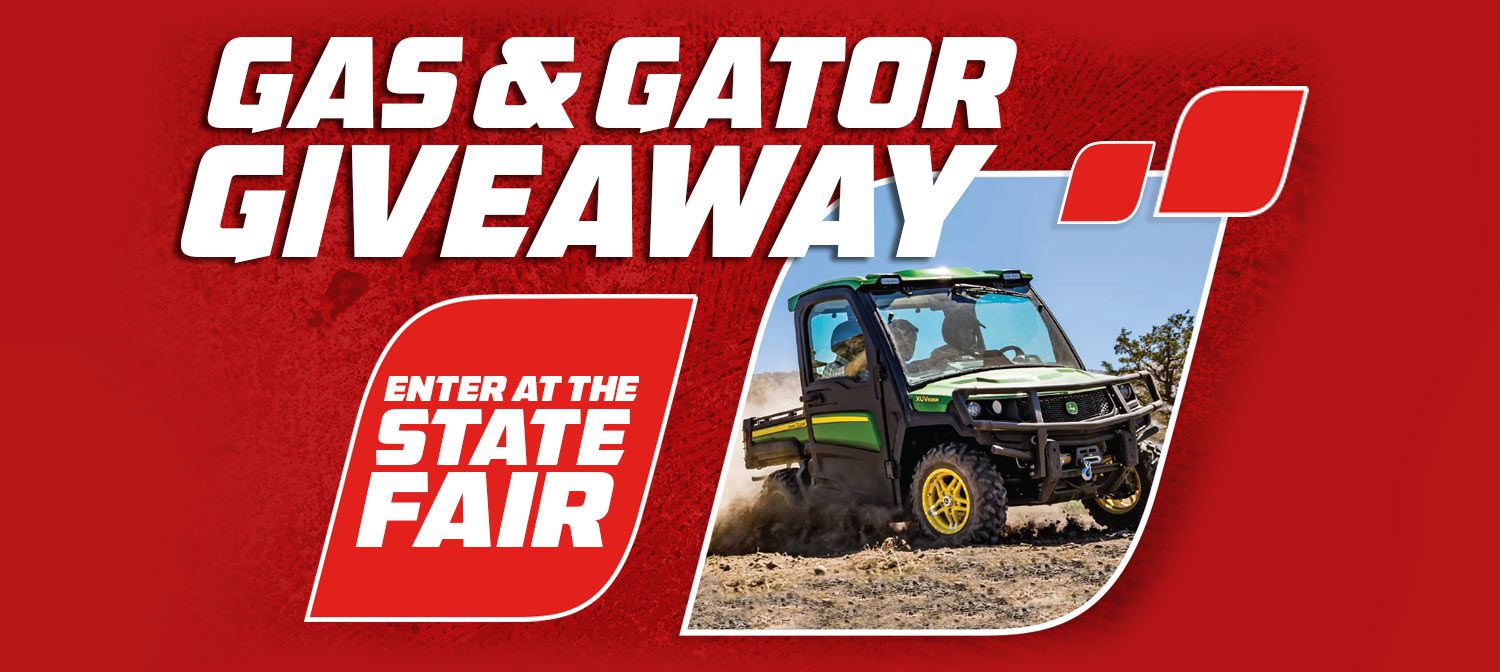 Gas and Gator Giveaway at the Iowa State Fair