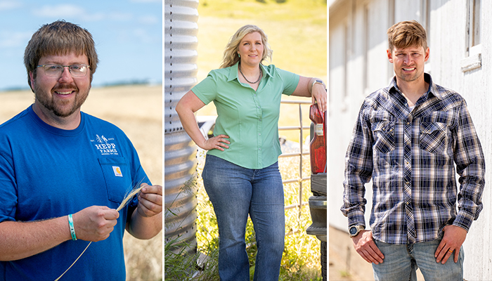 2022 winners (Clark Dolch, Adair County; Melissa Moretz, Worth County; Tanner Brass, Franklin County)