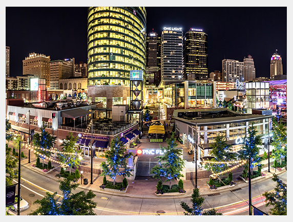The Kansas City Power & Light District
