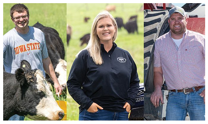2022 winners (Clark Dolch, Adair County; Melissa Moretz, Worth County; Tanner Brass, Franklin County)
